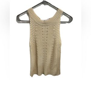 4/$10 sale. NWT Nine West Crochet Tank top size XS